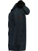 Geographical Norway Wintermantel "Cherifa" donkerblauw