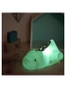 Reer Lednachtlamp "Lumilu Lazy Friends - Dino" groen - (H)9 cm