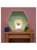 Reer Lampka nocna LED "Lumilu Cute Friends - Bear" w kolorze białym - wys. 10 cm