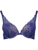 Wonderbra Push-up-BH in Dunkelblau