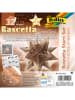 folia PAPER Bascetta-ster-knutselset "Kerstornament" bruin - Ø 20 cm
