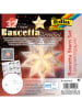 folia PAPER Bascetta-ster-knutselset "Transparant" wit - Ø 20 cm