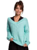 Be Wear Sweter w kolorze miętowym