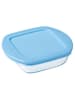 Pyrex 7er-Set: Frischhaltedosen "My first Pyrex" in Hellblau - 350 ml