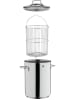 WMF 2-delige, roestvrijstalen aspergepan - 4,5 l