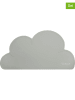 Kindsgut 2-delige set: placemats "Wolk" grijs - (L)49 x (B)27 cm