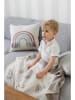 Kindsgut Kinderdeken "Regenboog" beige/bruin - (L)100 x (B)80 cm