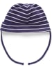 Steiff Muts donkerblauw/wit