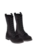 Moosefield Leren boots zwart