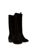 Moosefield Leder-Stiefel in Schwarz