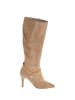 Moosefield Leder-Stiefel in Beige
