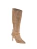 Moosefield Leder-Stiefel in Beige