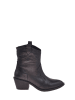 Moosefield Leder-Stiefeletten in Schwarz