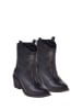 Moosefield Leder-Stiefeletten in Schwarz