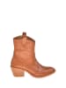 Moosefield Leder-Stiefeletten in Hellbraun