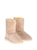 Moosefield Leren boots beige