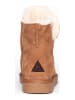 NICEBAY Leder-Winterboots "Sacha" in Hellbraun