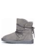 NICEBAY Leren winterboots "Leala" grijs