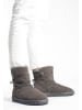 NICEBAY Leren winterboots "Leala" grijs