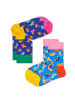 Happy Socks Happy Socks Socken & Beinstulpen  in hellblau_dunkelblau_bunt - 2 er set