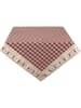 Clayre & Eef Tischdecke in Rot/ Beige - (L)150 x (B)150 cm