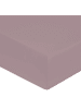Soft by Perle de Coton Perkal-Spannbettlaken in Lila
