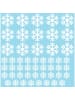 Ambiance Fenstersticker "Electrostatic Flakes"