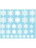 Ambiance Naklejki "Electrostatic Flakes" na okno