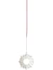 Kähler Decoratieve hanger "Stella" wit - Ø 13,5 cm
