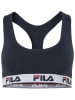 Fila Biustonosz sportowy w kolorze ciemnoniebieskim