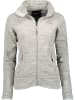 ANAPURNA Fleecejacke in Creme/ Weiß/ Grau