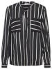 Kaffe Bluse "Babara" in Schwarz/ Weiß