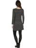 Aller Simplement Kleid in Schwarz/ Creme