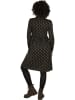 Aller Simplement Kleid in Schwarz/ Camel
