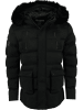 Geographical Norway Parka zimowa "Bob" w kolorze czarnym