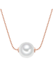 Yamato Pearls Rosévergold. Halskette mit Perle - (L)42 cm