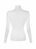 HEXELINE Sweter w kolorze białym