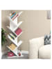 Scandinavia Concept Bücherregal "Hitit" in Weiß - (B)46 x (H)128,5 x (T)22 cm