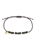 Ania Kruk Armband met edelstenen zwart
