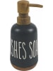 Villa d´Este Dozownik mydła "Dishes Soap" w kolorze czarnym - 300 ml