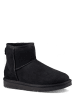 UGG Botki zimowe "Classic Mini II" w kolorze czarnym z wełny jagnięcej