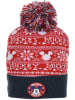 Disney Mickey Mouse 2tlg. Winteraccessoires-Set "Mickey Mouse" in Rot/ Dunkelblau