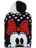 Disney Minnie Mouse Mütze "Minnie Mouse" in Schwarz/ Rot