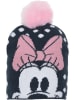 Disney Minnie Mouse Mütze "Minnie Mouse" in Dunkelblau/ Rosa
