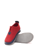 Comfortfusse Wollen pantoffels rood