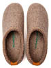 Comfortfusse Pantoffels bruin