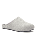 Comfortfusse Wollen pantoffels grijs