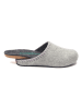 Comfortfusse Wollen pantoffels grijs