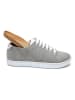 Comfortfusse Leren sneakers grijs