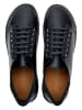 Comfortfusse Leder-Sneakers in Schwarz